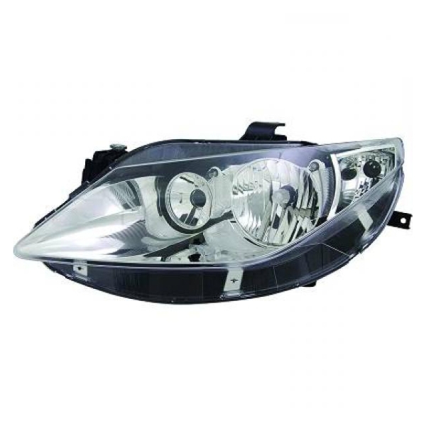 Scheinwerfer H7 Depo chrom links passt für Seat Ibiza IV (6J5/8/1) ab 08-12