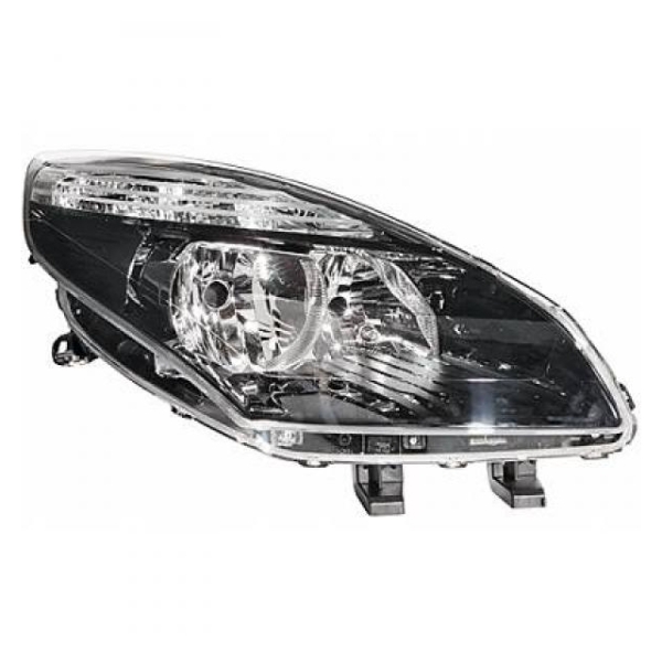 Scheinwerfer H7/H7 rechts schwarz passt für Renault Scenic III + Grand bj 09-12