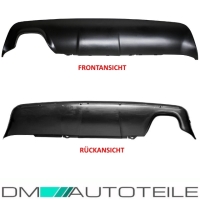 Heckdiffusor passt für BMW E60 E61 M Paket 2 Rohr Links 03-10 Schwarz Diffusor