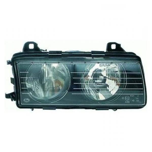 Scheinwerfer links H7/H7 passt für BMW 3er E36 Limo Coupe Cabrio Touring 94-99