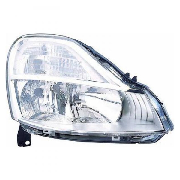 Scheinwerfer rechts mit Motor H7/H1 passt für Renault MODUS Grand ab bj 12/07