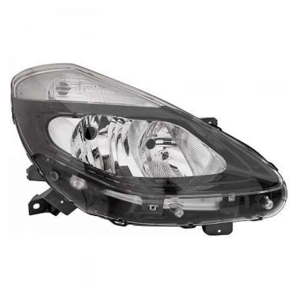 Scheinwerfer rechts schwarz H7/H7 passt für Renault Clio III +Grandtour bj 09-14