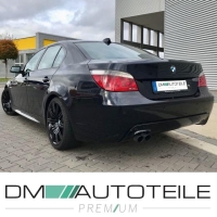 Diffusor +Klappe passt für BMW E60 E61 M Stoßstange mit Anhängerkupplung 03-10