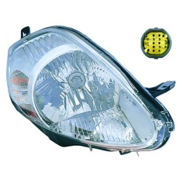 Valeo Scheinwerfer H4 rechts passt für Abarth + Fiat GrandE Punto (199) ab 05-08