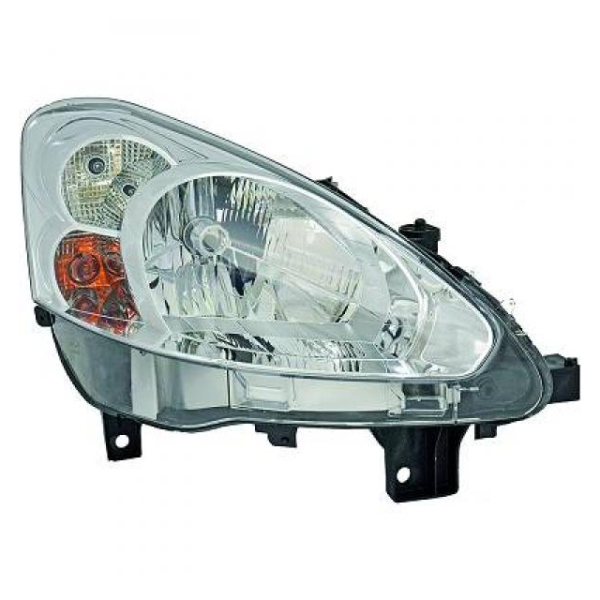 Valeo Scheinwerfer H4 rechts passt für Peugeot Partner Tepee / Kasten ab 12-15