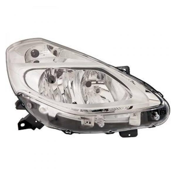 Scheinwerfer rechts chrom H7/H7 passt für Renault Clio III +Grandtour bj 09-14