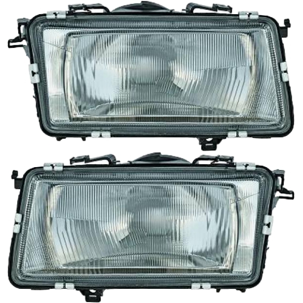 Scheinwerfer Halogen H4 SET passend für Audi 80 B3 ab Baujahr 1986-1991