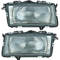 Scheinwerfer Halogen H4 SET passend für Audi 80 B3...