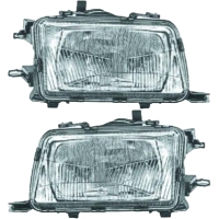 Scheinwerfer Halogen H4 SET passend für Audi 80...