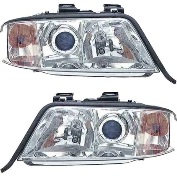 Xenon Scheinwerfer D2S/H7 SET passt für Audi A6 Limousine Avant C5 1997-1999