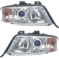 Xenon Scheinwerfer D2S/H7 SET passt für Audi A6...