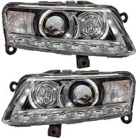 Xenon Scheinwerfer D3S/H7 SET passt für Audi A6 C6...
