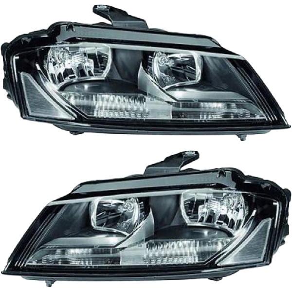 Valeo Scheinwerfer H7/H7 SET passt für Audi A3 (8P1/8PA/8P7) ab Baujahr 08-13