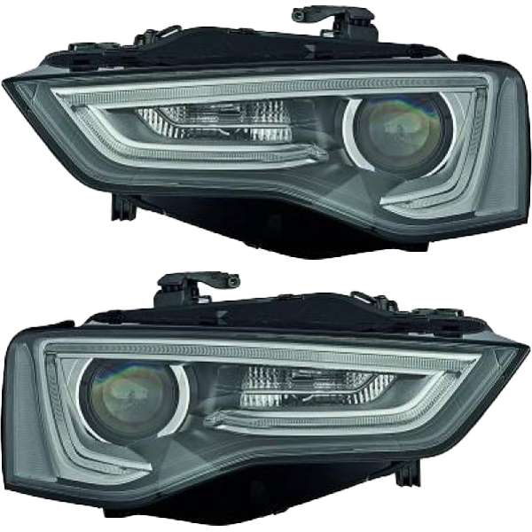 Marelli Scheinwerfer + LED D3S SET passt für Audi A5 8T Facelift 2011-2016