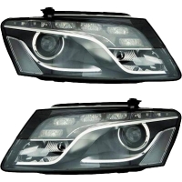 Xenon Scheinwerfer + LED D3S SET passt für Audi Q5...