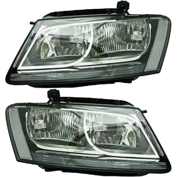 Valeo Halogen Scheinwerfer H7/H7 SET passt für Audi Q5 8RB Facelift ab 12-17