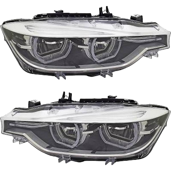 Scheinwerfer + LED SET passt für BMW 3er (F30/F31) Facelift ab Baujahr 15-19