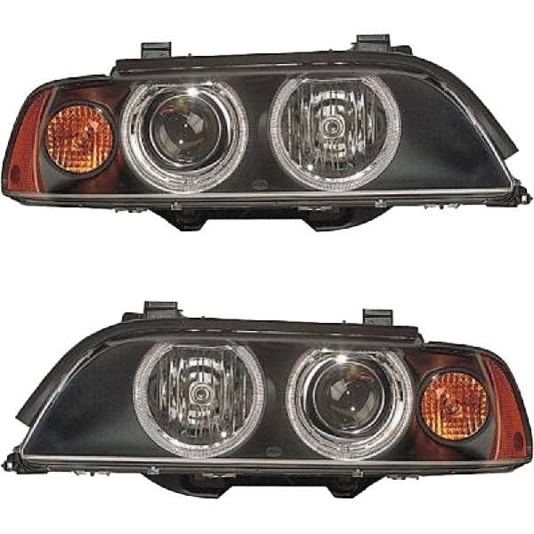 Xenon Hella D2S/H7 Scheinwerfer SET passt für BMW 5er (E39) Facelift ab 00-04