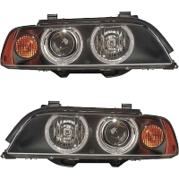 Xenon Hella D2S/H7 Scheinwerfer SET passt für BMW...