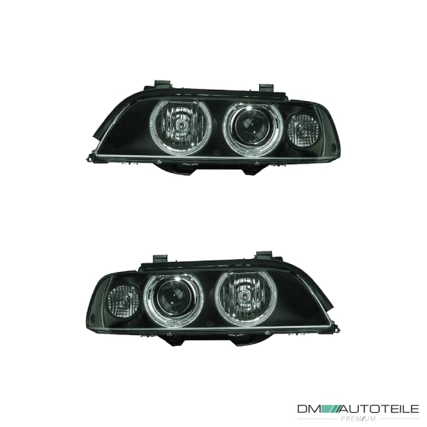 Scheinwerfer D2S Blinker weiß SET passend für BMW 5er (E39) ab Baujahr 00/04