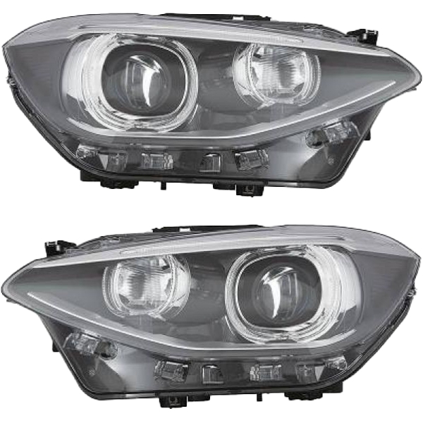 Bi-Xenon Hella Scheinwerfer D1S /LED SET passt für BMW 1er (F20/F21) ab 11-15