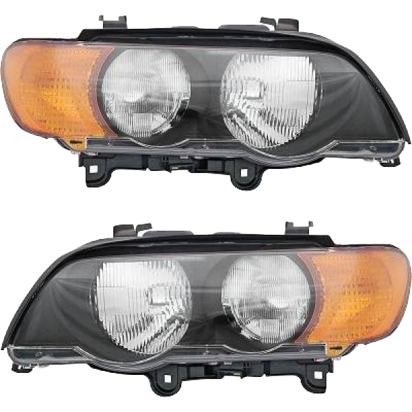 Scheinwerfer H7/HB3 SET passt für BMW X5 (E53) Vorfacelift ab Baujahr 00-03