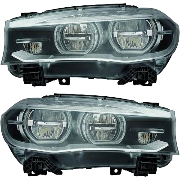 Marelli Scheinwerfer LED SET passt für BMW X5 X6 Blinkerfarbe Orange ab 13-18