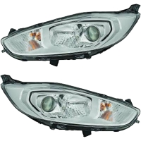 Scheinwerfer Visteon H1/H7 SET passt für Ford Fiesta...