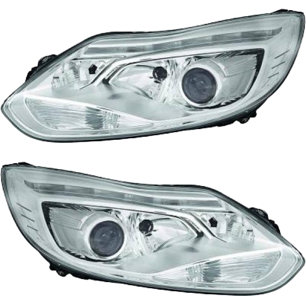 Xenon Scheinwerfer D3S Depo SET passt für Ford Focus III Vorfacelift ab 11-14