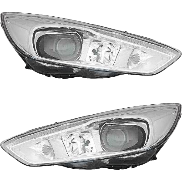 Scheinwerfer SET passt für Ford Focus III D3S ab Baujahr 2014-2018
