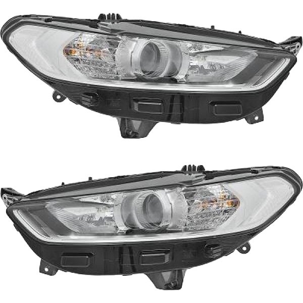 Scheinwerfer Valeo (H15/H7) SET passt für Ford Mondeo V (CD/CE/CF) ab 2019