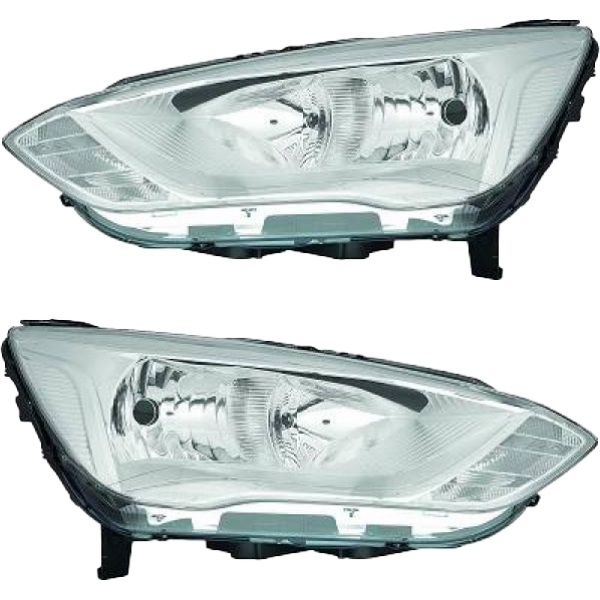 Valeo Scheinwerfer Motor H7 SET passt für Ford C-MAX II (C214) ab 2015-2019