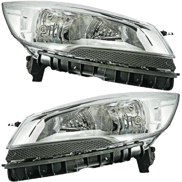 Valeo Halogen Scheinwerfer H15/H7 SET passt für Ford Kuga II (DM2) ab 13-16