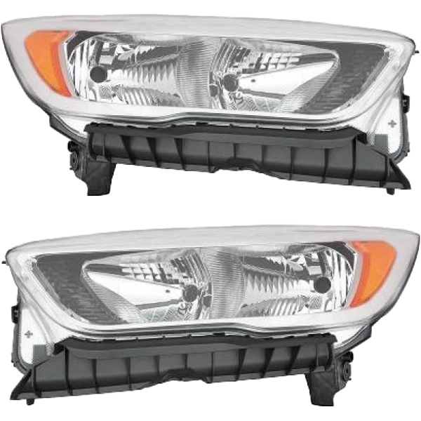 Valeo Halogen Scheinwerfer H15/H7 SET passt für Ford Kuga II DM2 ab 2016-2020