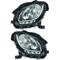 Valeo Scheinwerfer + LED SET passt für Smart Fortwo...