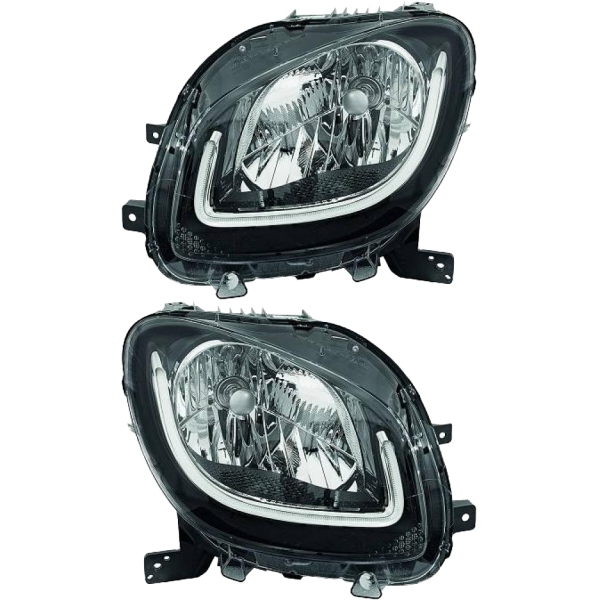 Valeo Scheinwerfer High Line SET passt für Smart Fortwo (453) ab 2014-2019