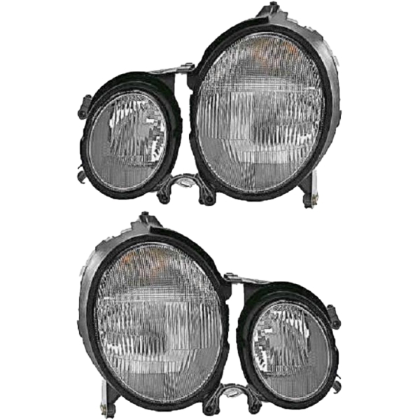 Xenon Scheinwerfer Hella H7 SET passt für Mercedes E (W210/S210) ab 1999-2003