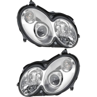 Xenon Scheinwerfer Hella D2S SET passt für Mercedes...