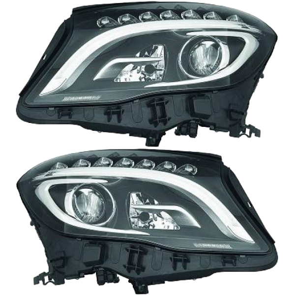 Xenon Scheinwerfer D3S + KVL Marelli SET passt für Mercedes GLA X156 ab 14-19
