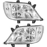 Scheinwerfer TYC SET H7/H3 passt für Mercedes...