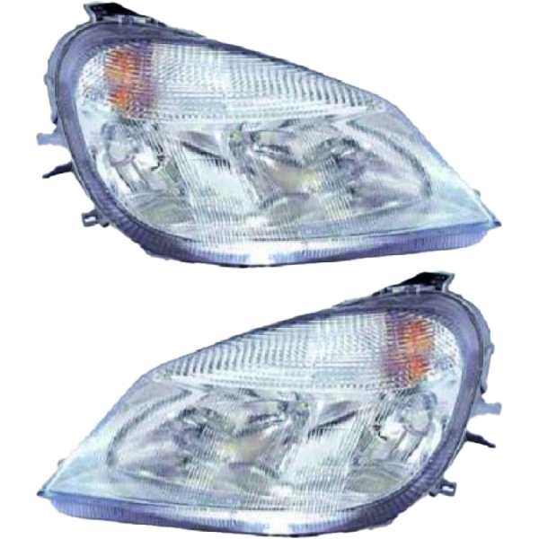 Scheinwerfer H7/H1/H1 SET passt für Mercedes VANEO 414 ab Baujahr 2002-2005