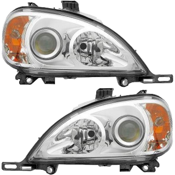 Scheinwerfer H7/H7 SET passt für Mercedes M-Klasse (W163) ab Baujahr 02-05