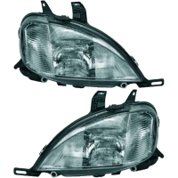 Scheinwerfer mit Motor H7/H1/H3 SET passt für...
