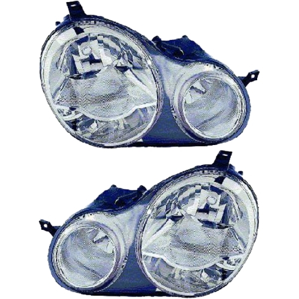 Valeo Halogen H7 glasklar Scheinwerfer SET passt für VW Polo 9N/9A4 ab 01-05