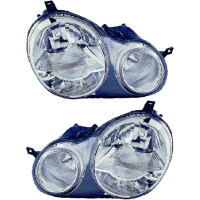 Valeo Halogen H7 glasklar Scheinwerfer SET passt für...
