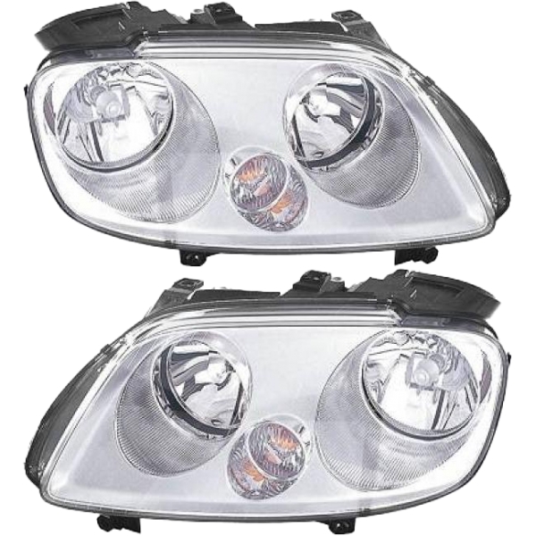 Scheinwerfer SET H7 passt für VW Caddy 3 Kasten (2CJ 2CH) /VW Touran ab 04-10