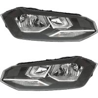 Scheinwerfer H7/H7 mit TGFL Depo SET passt für VW...