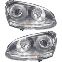 Xenon Scheinwerfer D2S SET grau passt für VW Golf V...
