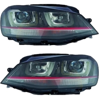 Xenon Scheinwerfer Depo D3S + TGFL SET passt für VW...
