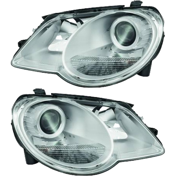 Valeo Halogen H7/H7 Scheinwerfer SET passt für VW EOS (1F8) ab Baujahr 06-10